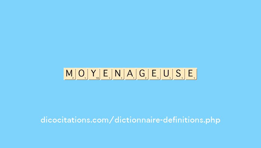 moyenageuse moyenageuse
