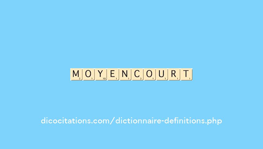 moyencourt