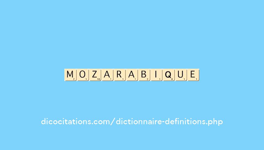 mozarabique