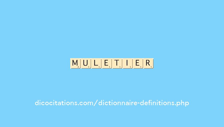 muletier