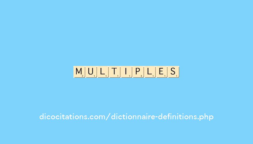 multiples multiples