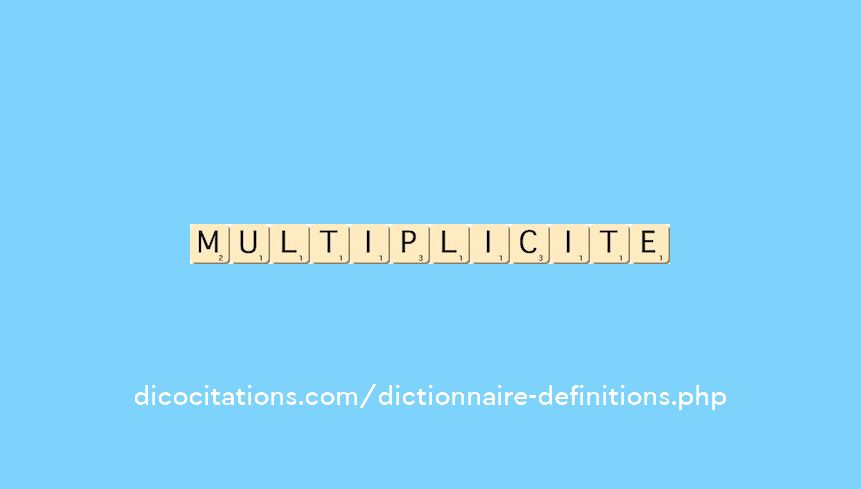 multiplicite