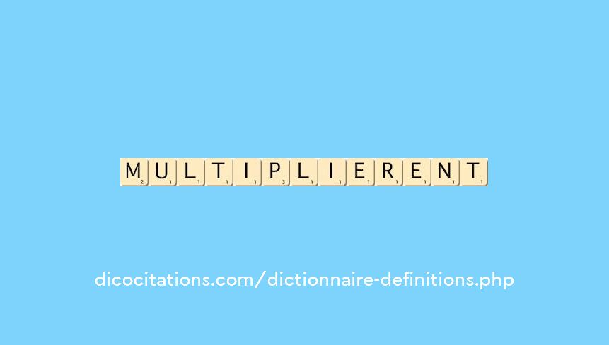 multiplierent