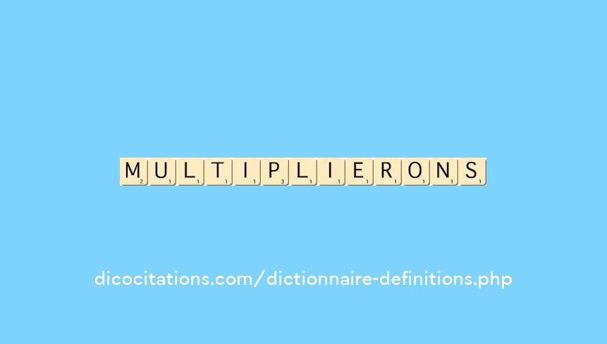 multiplierons multiplierons