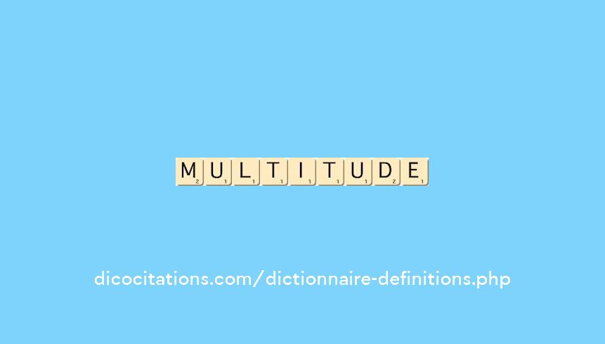 multitude