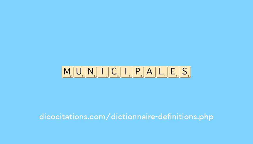 municipales municipales