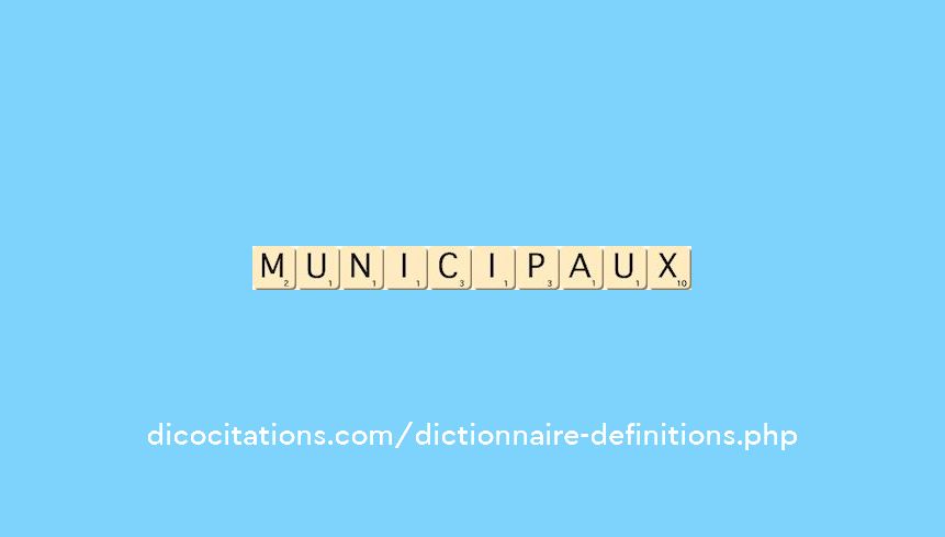 municipaux