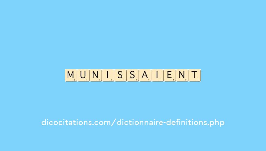 munissaient