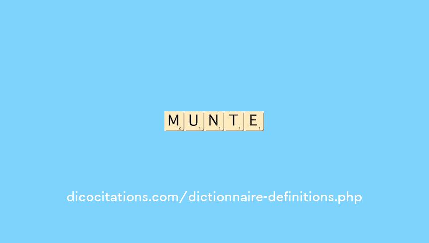 munte