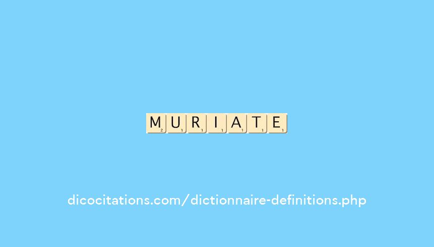 muriate