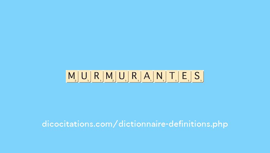 murmurantes