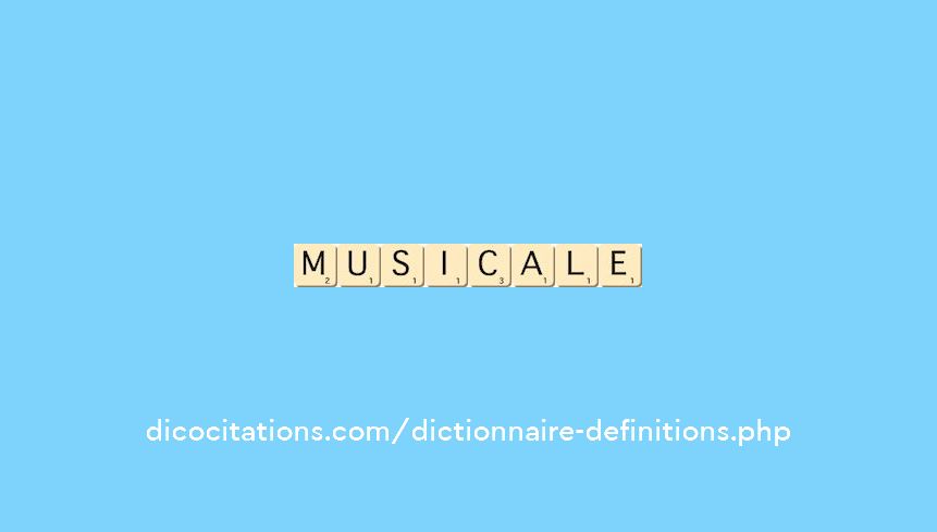 musicale musicale