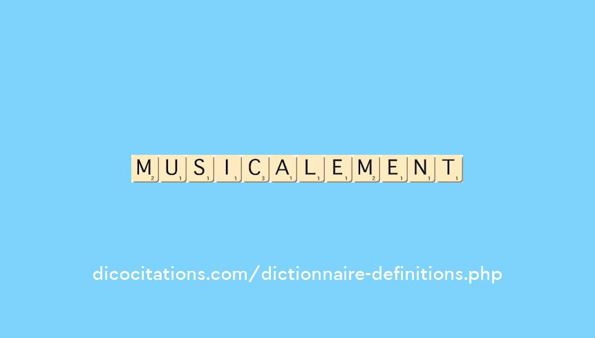 musicalement musicalement