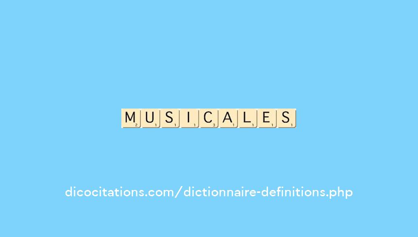musicales musicales