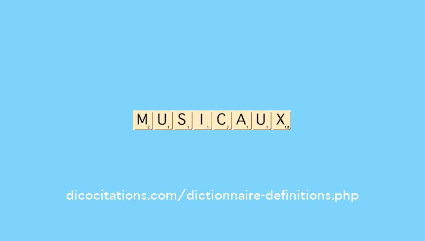musicaux musicaux