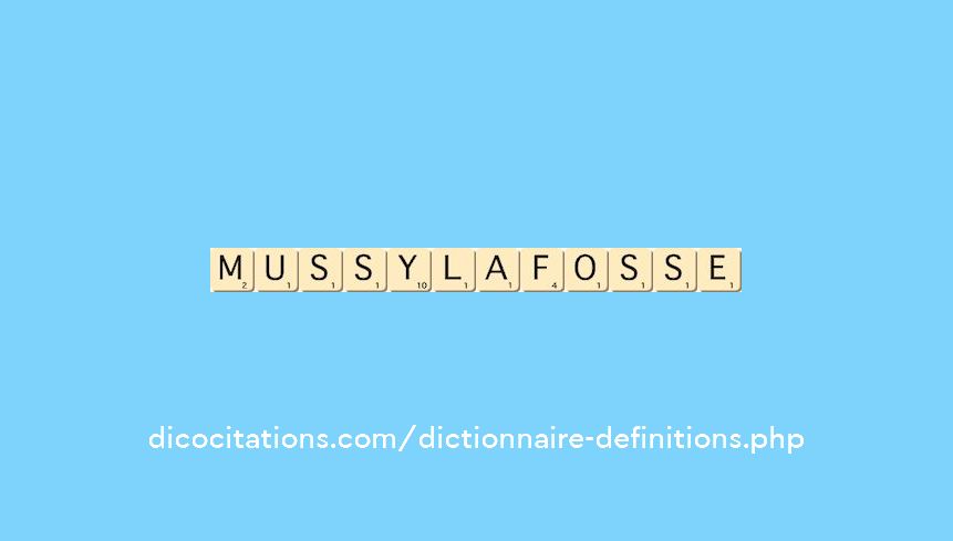 mussy-la-fosse