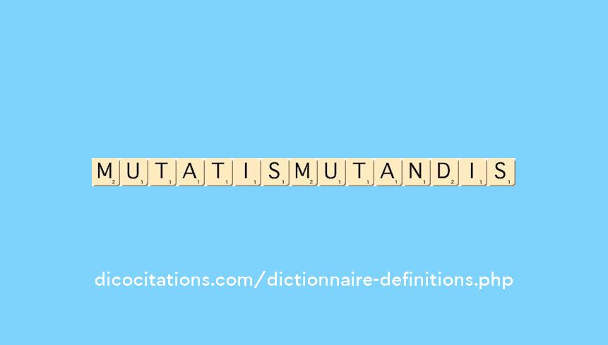 mutatis-mutandis mutatis-mutandis