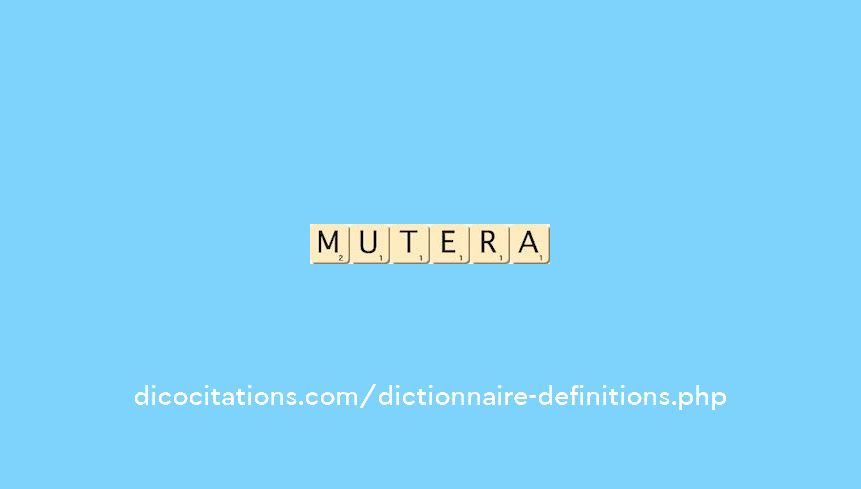 mutera mutera