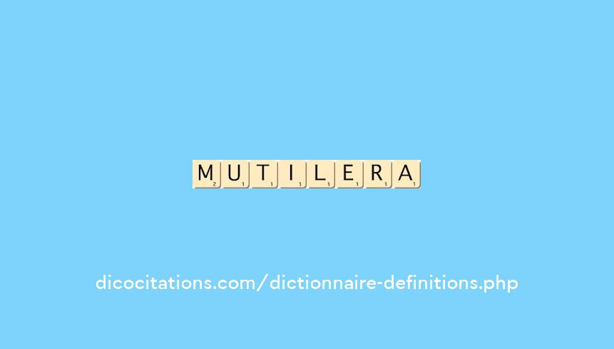 mutilera mutilera