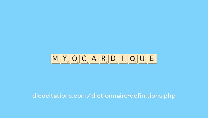 myocardique myocardique