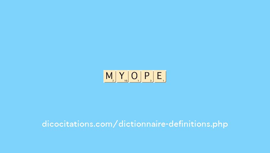 myope