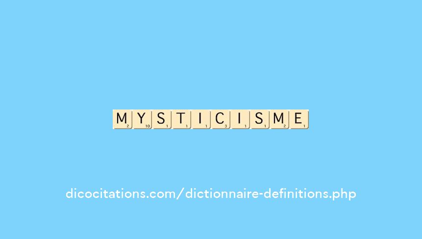 mysticisme mysticisme