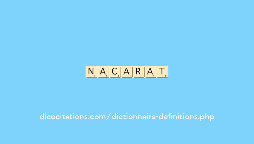 nacarat nacarat