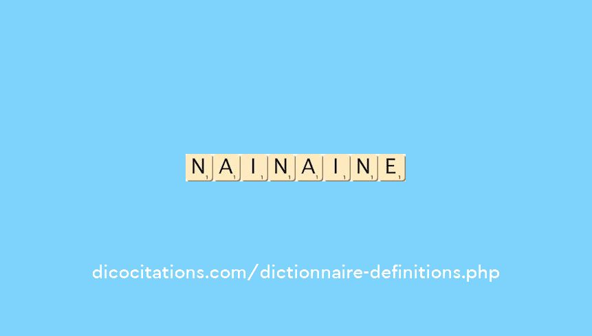nain--aine