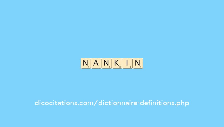 nankin nankin