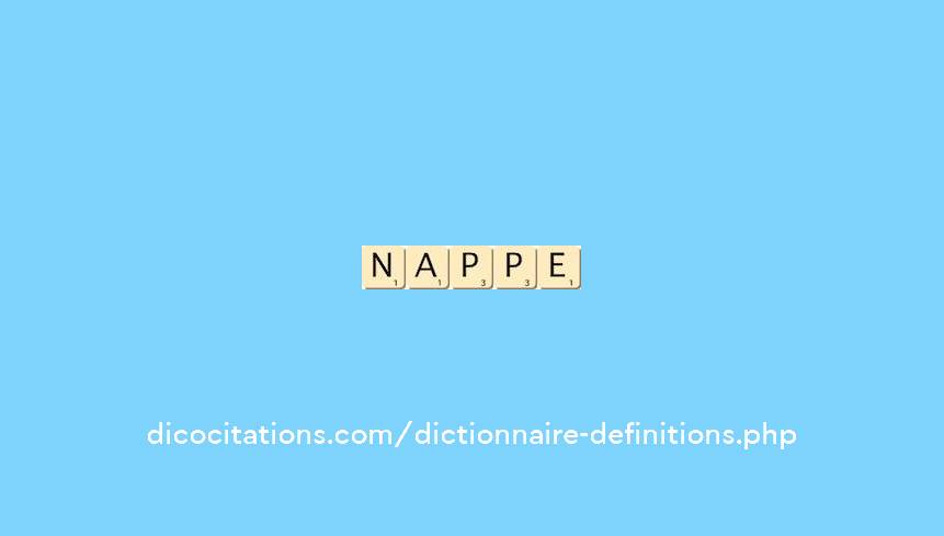 nappe