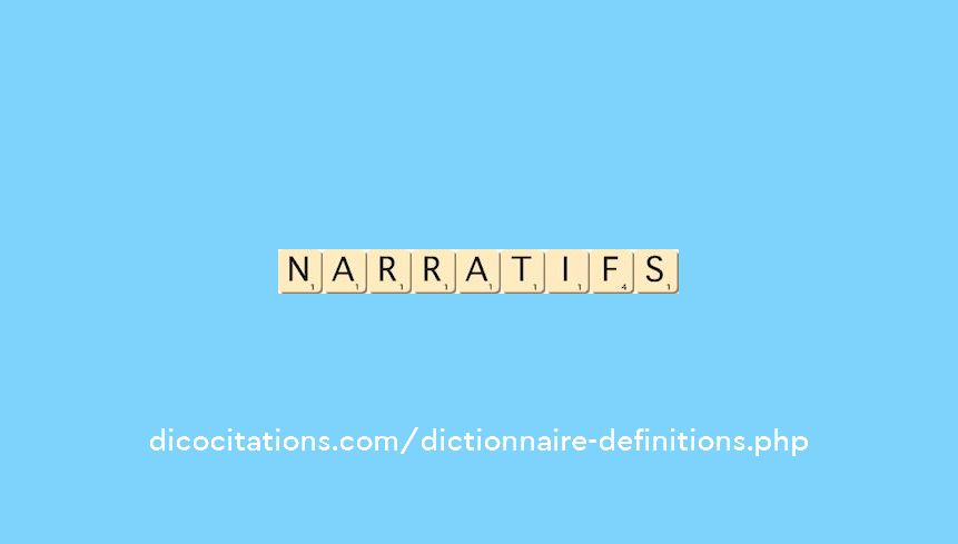 narratifs narratifs