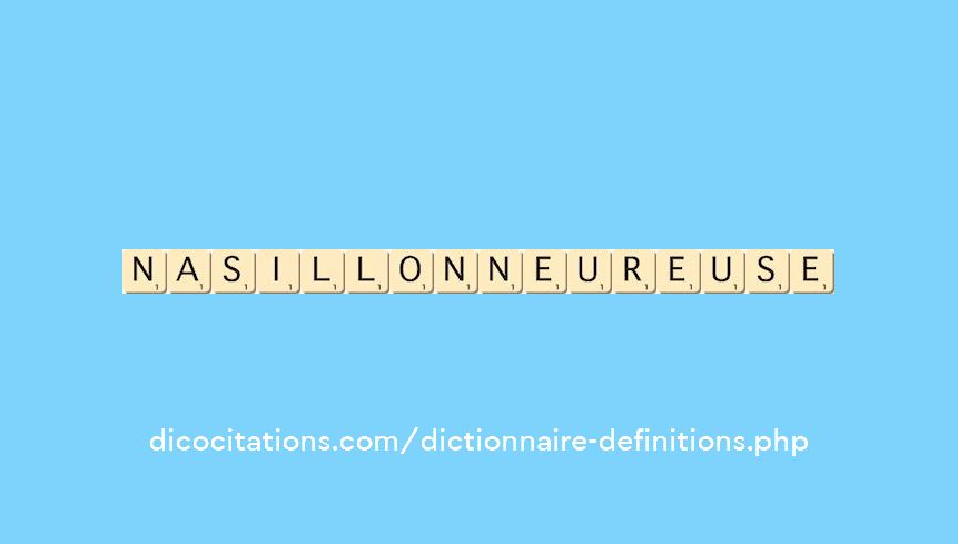 nasillonneur--euse