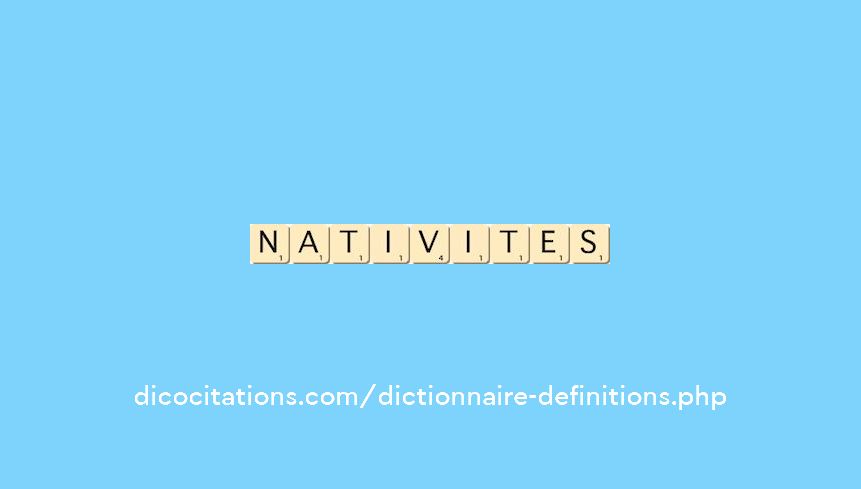 nativites