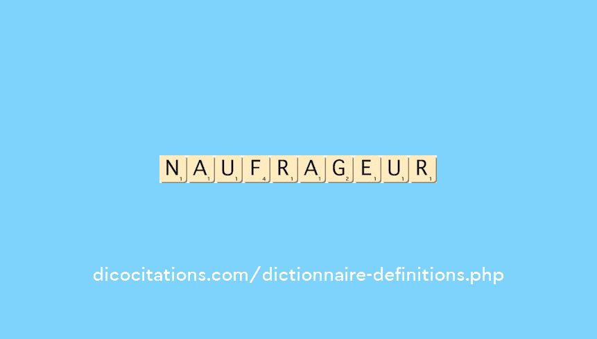 naufrageur naufrageur