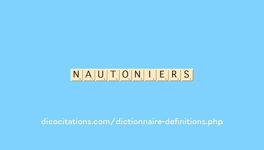 nautoniers nautoniers