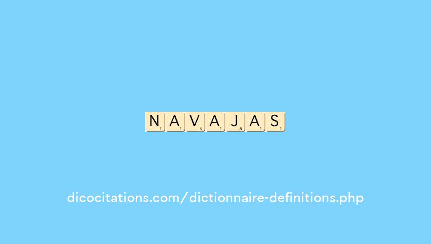 navajas navajas