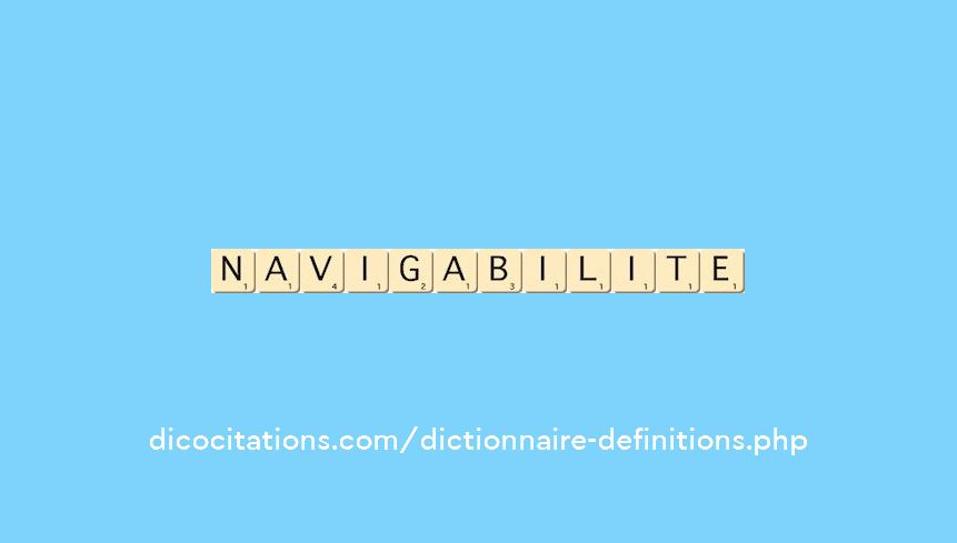 navigabilite navigabilite