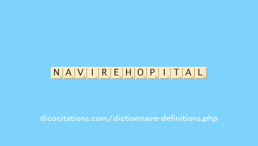 navire-hopital navire-hopital