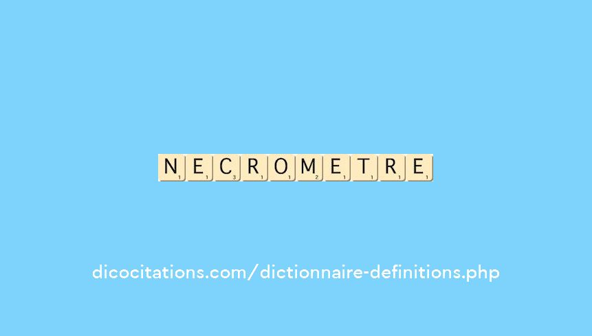 necrometre