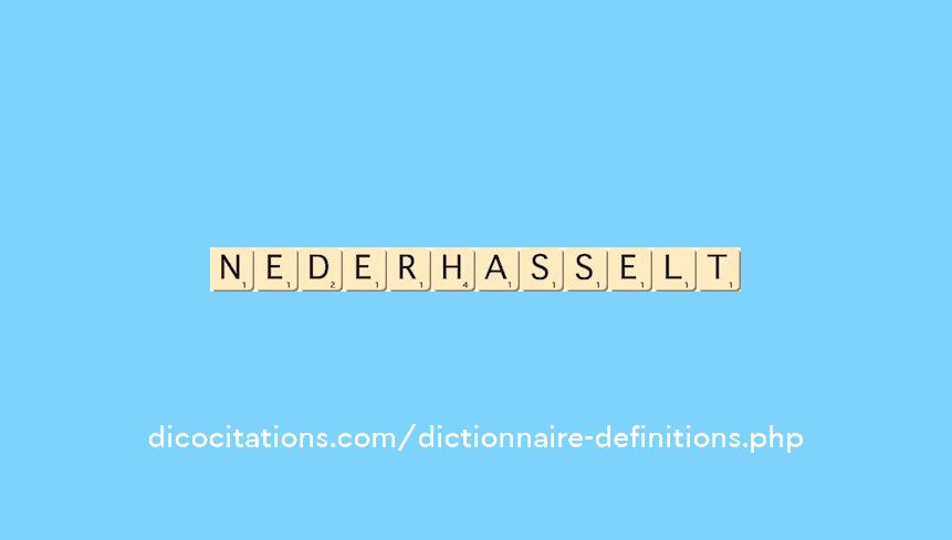 nederhasselt