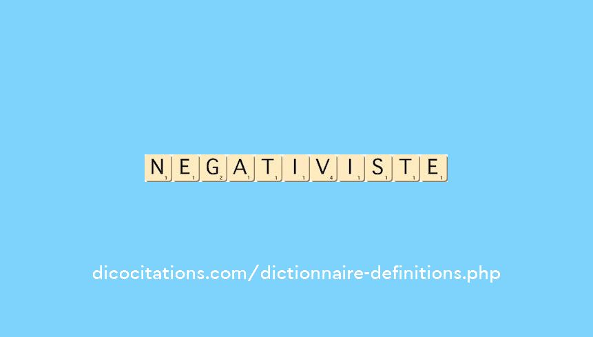 negativiste