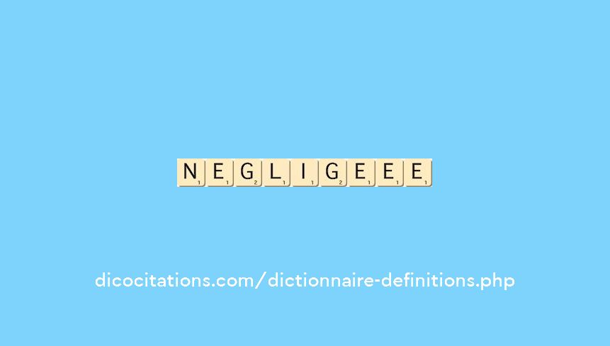 neglige--ee