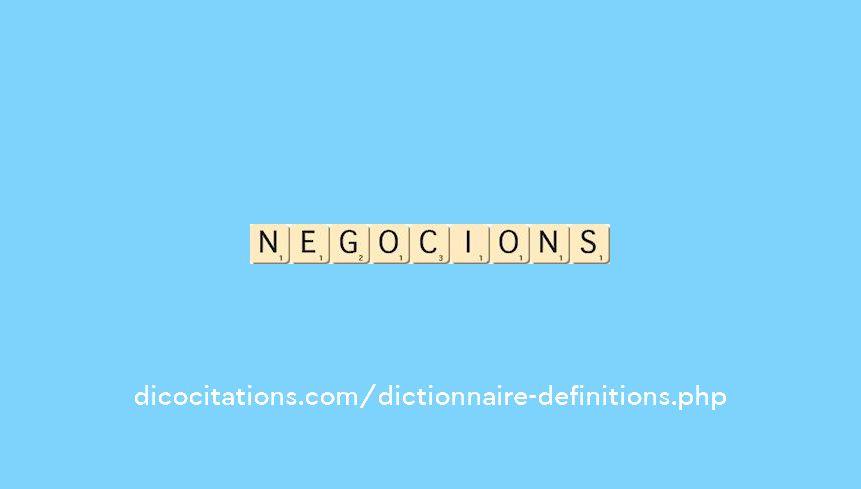 negocions