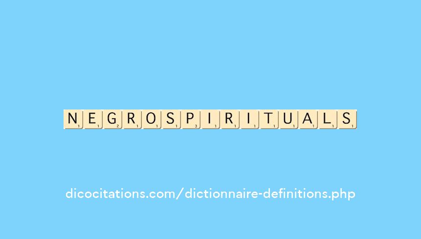negro-spirituals negro-spirituals