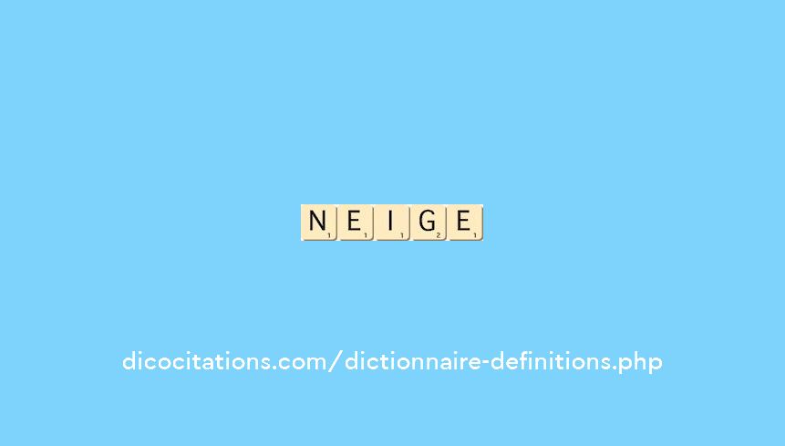 neige
