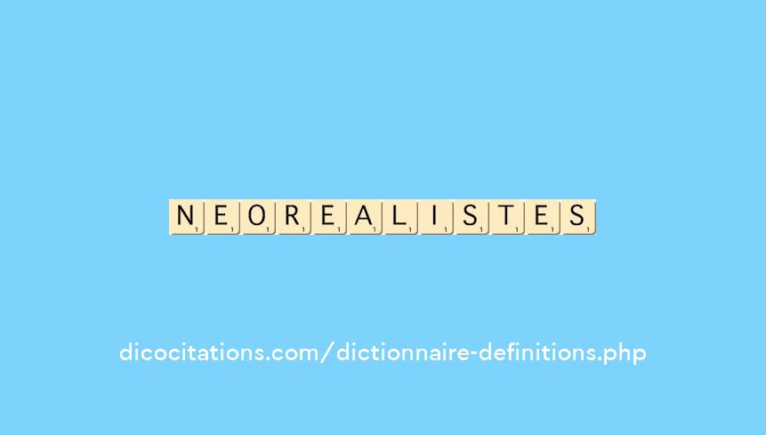 neo-realistes