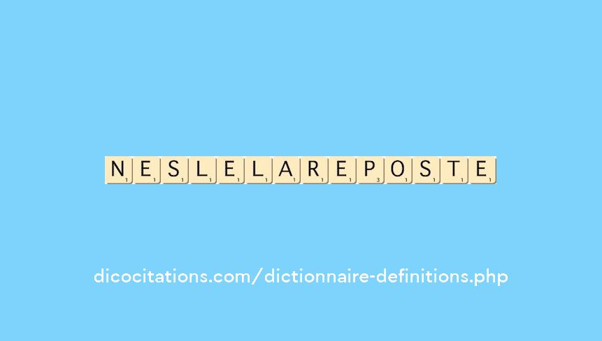 nesle-la-reposte