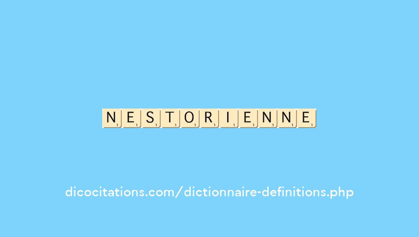 nestorienne nestorienne