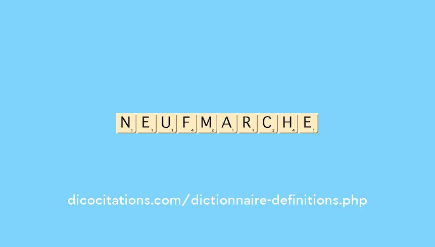 neuf-marche