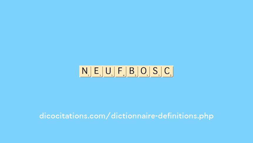 neufbosc